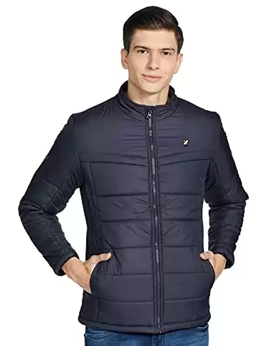 Amazon Brand - Symbol Men's Quilted Warm Jacket for Winter