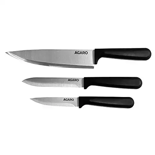 AGARO Majestic 3 Pcs Kitchen Knives Set